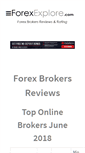 Mobile Screenshot of forexexplore.com